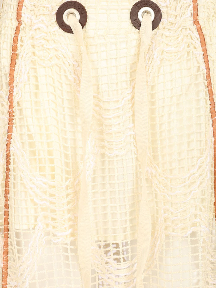 Durazzi Milano Mesh Midi Skirt Gonne - Bianco | 18a5410844d215bbeee1377c4a282a1ee91028ab