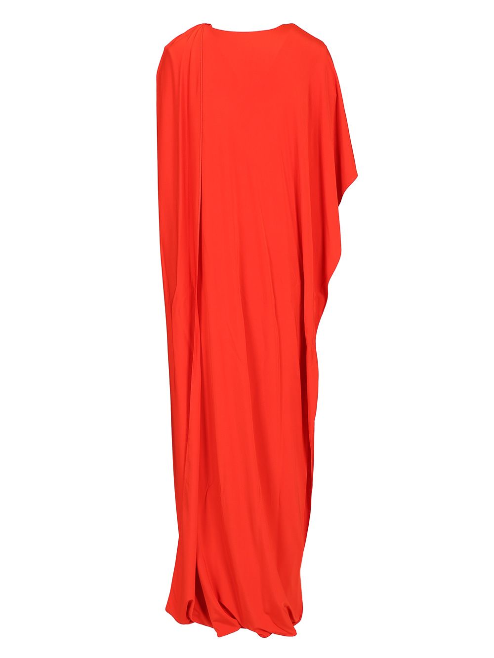 Stella Mccartney Asymmetrical Cape Maxi Dress Abiti - Rosso | b8264325ccd2157168bccde26aad6e5bcc608b5c