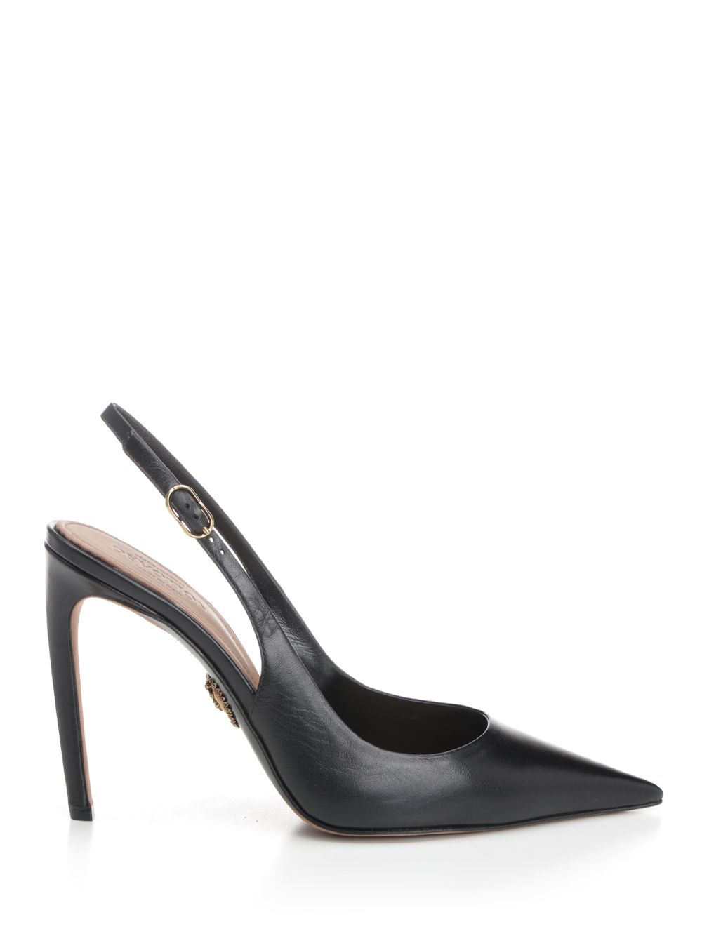 Dolce & Gabbana Leather Slingbacks Decollete - Nero | cf90688ab2bbf1355b59d261cc8be7d4061145e1