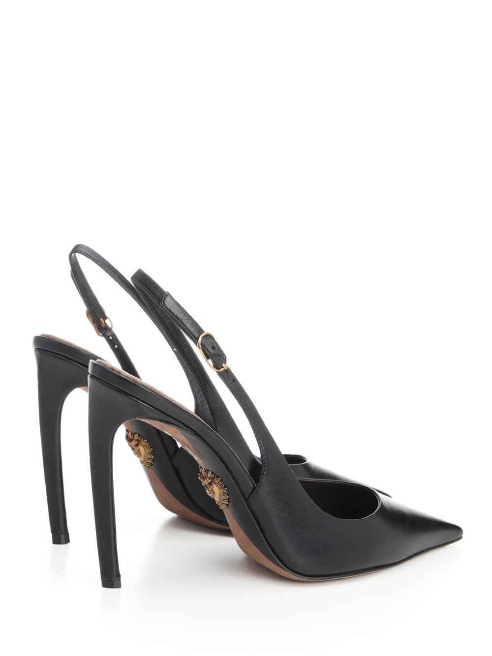 Dolce & Gabbana Leather Slingbacks Decollete - Nero | 1fda84c9b4be2cb872d67e2be33887cf0086ad29