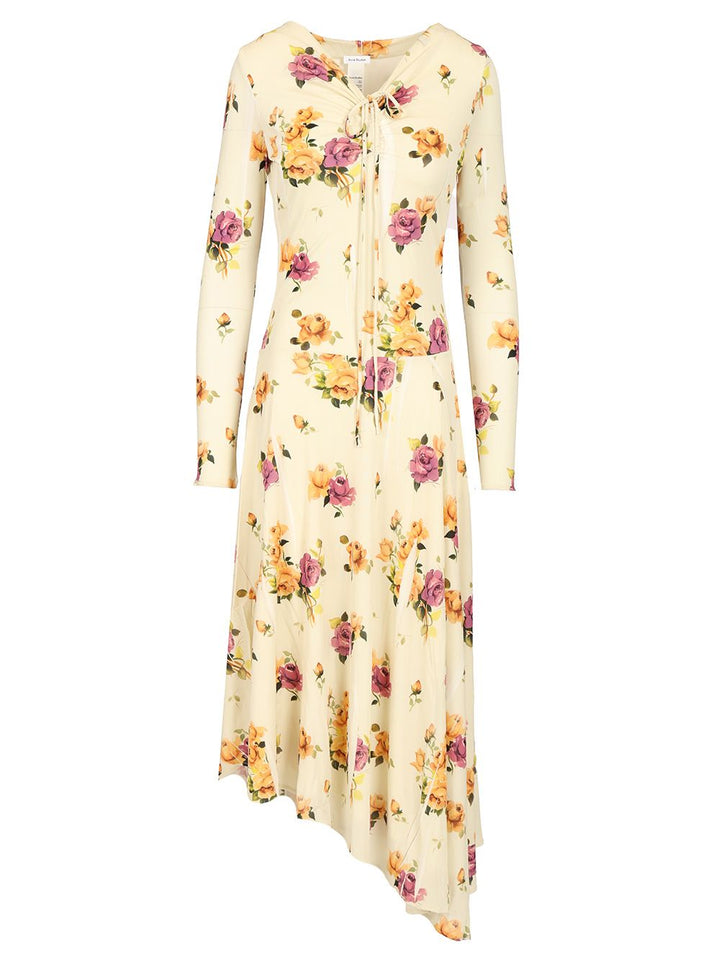 Acne Studios Jersey Midi Dress Abiti - Multicolor | 655ff50ea4490abeaf404f946d158cb9a3580505