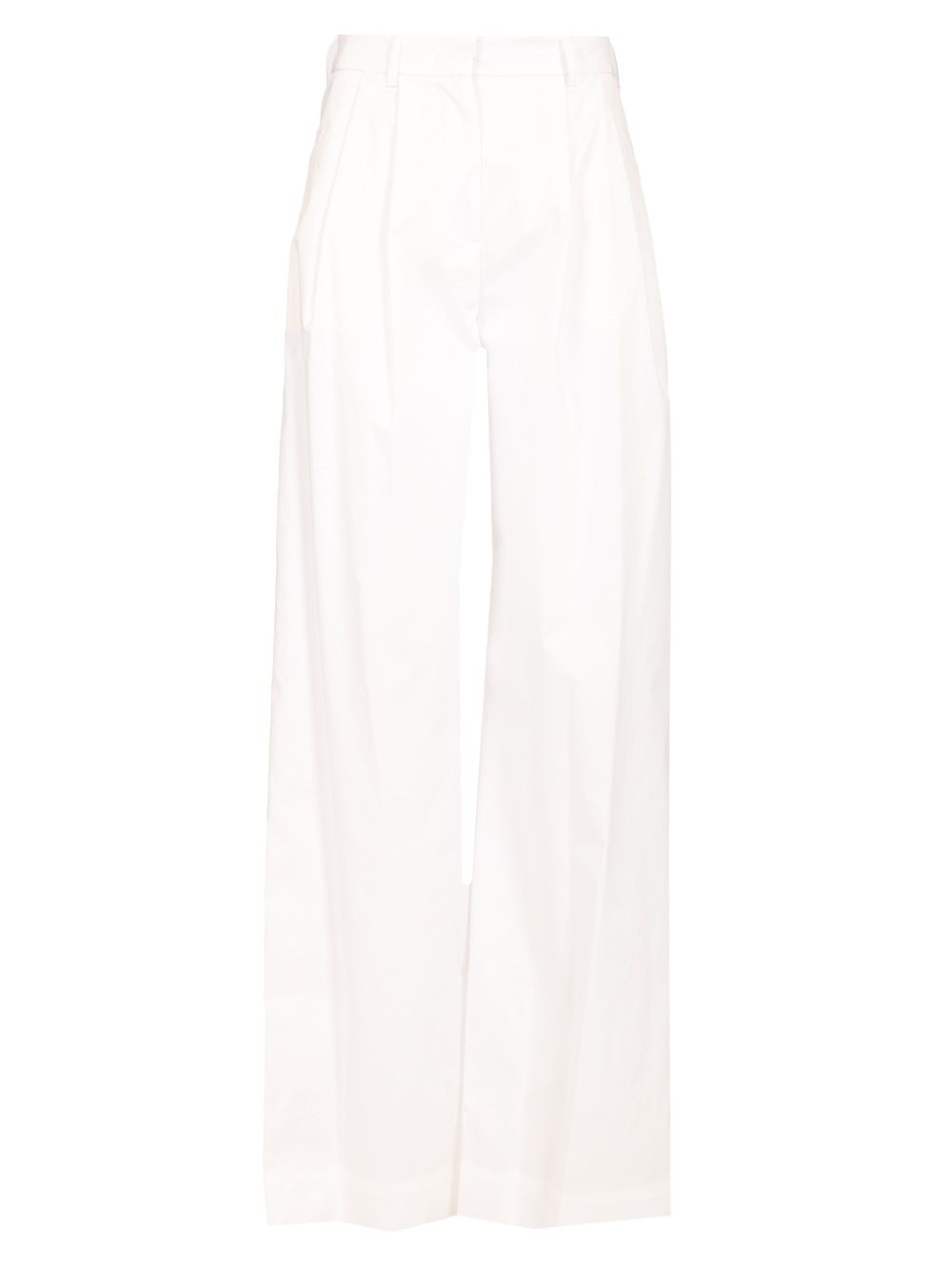 Al Duca D'Aosta Poplin Trousers - Bianco | a6d42d8a6d567bf35eb3ff718b6d371f3595d392
