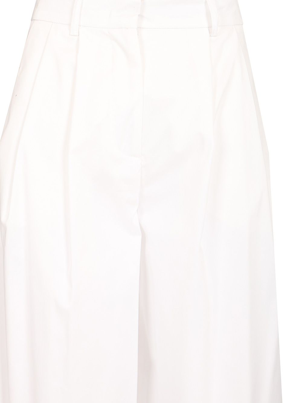 Al Duca D'Aosta Poplin Trousers - Bianco | 94e2759598fe8a753cf91a08b79ad8acddb04538