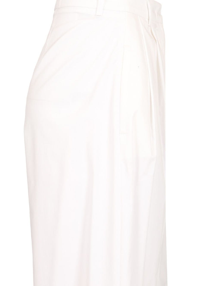 Al Duca D'Aosta Poplin Trousers - Bianco | 0bc36e22b9e359fb998d236d82bf9e44d7dc1466