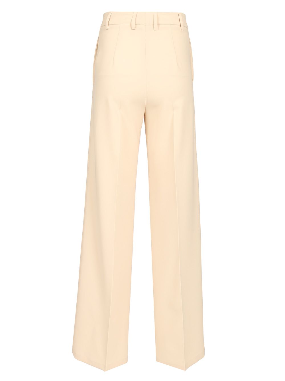 Al Duca D'Aosta Stretch Cady Palazzo Trousers - Beige | 7f56ff65a6b3915ddc90cf2d42f8fe17bb5c7693