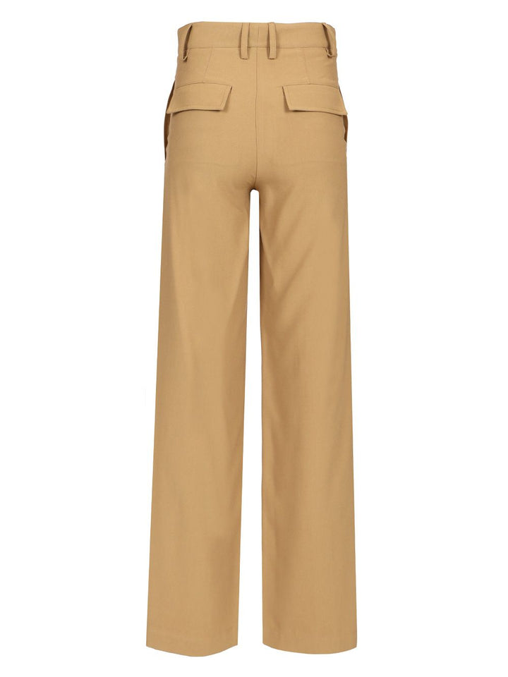 Al Duca D'Aosta Wide Leg Trousers - Marrone | 28791c7eea34d43b98f3e0ac634293b332f662d3