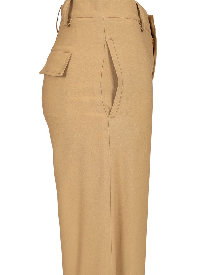 Al Duca D'Aosta Wide Leg Trousers - Marrone | 4bce159c9668edf55ee2be09e40b478efcef380f