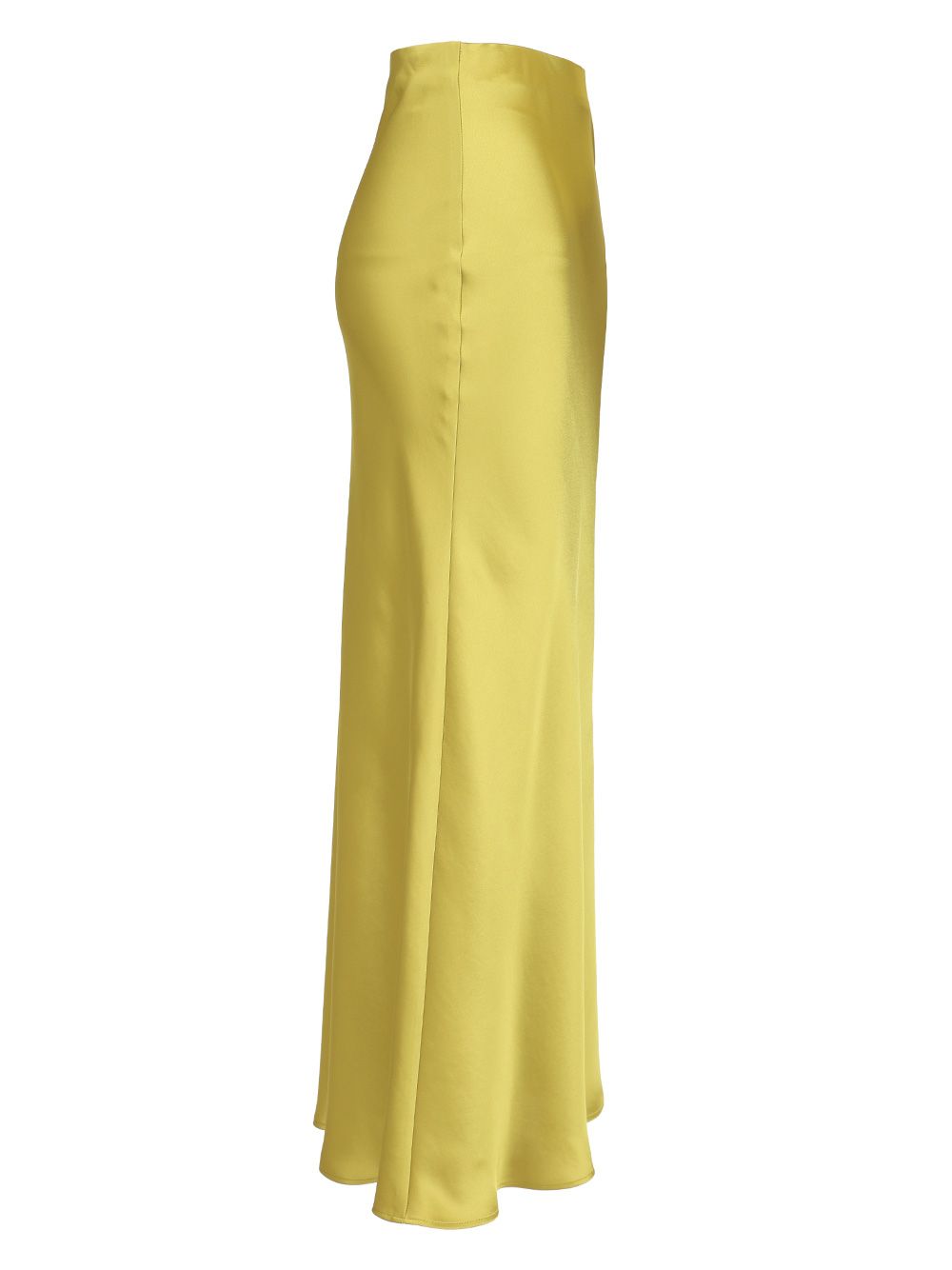 Al Duca D'Aosta Satin Long Skirt Gonne - Giallo | 9bd00be1e5d10c2bcfad780078b3faae1a7f1ff9