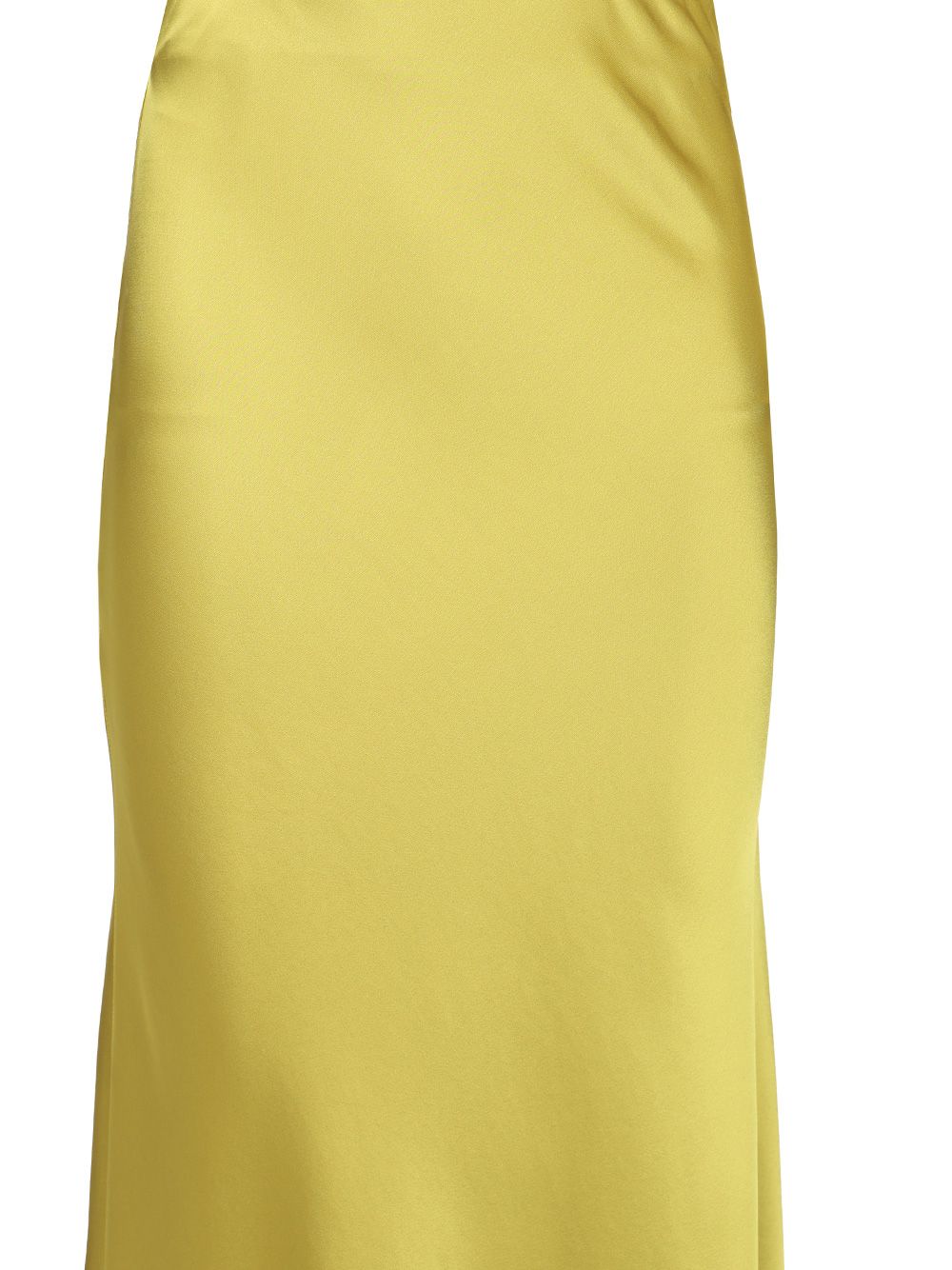 Al Duca D'Aosta Satin Long Skirt Gonne - Giallo | c78b89ce370c83e5f56899b970262a1ecdc4470e