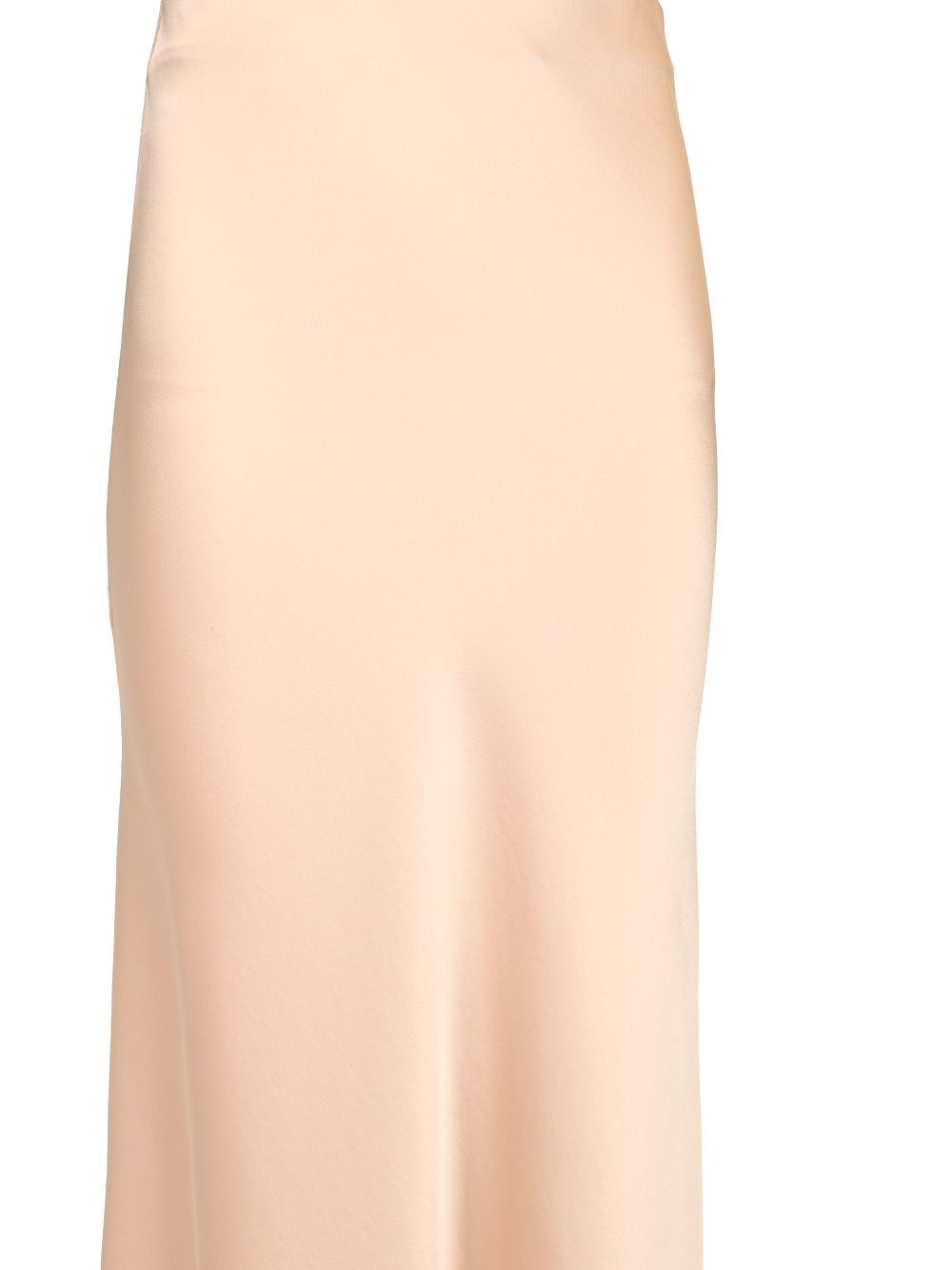 Al Duca D'Aosta Satin Long Skirt Gonne - Beige | f8ca16141eb8048e9b0ef5b7dce1d334a6d7e25b