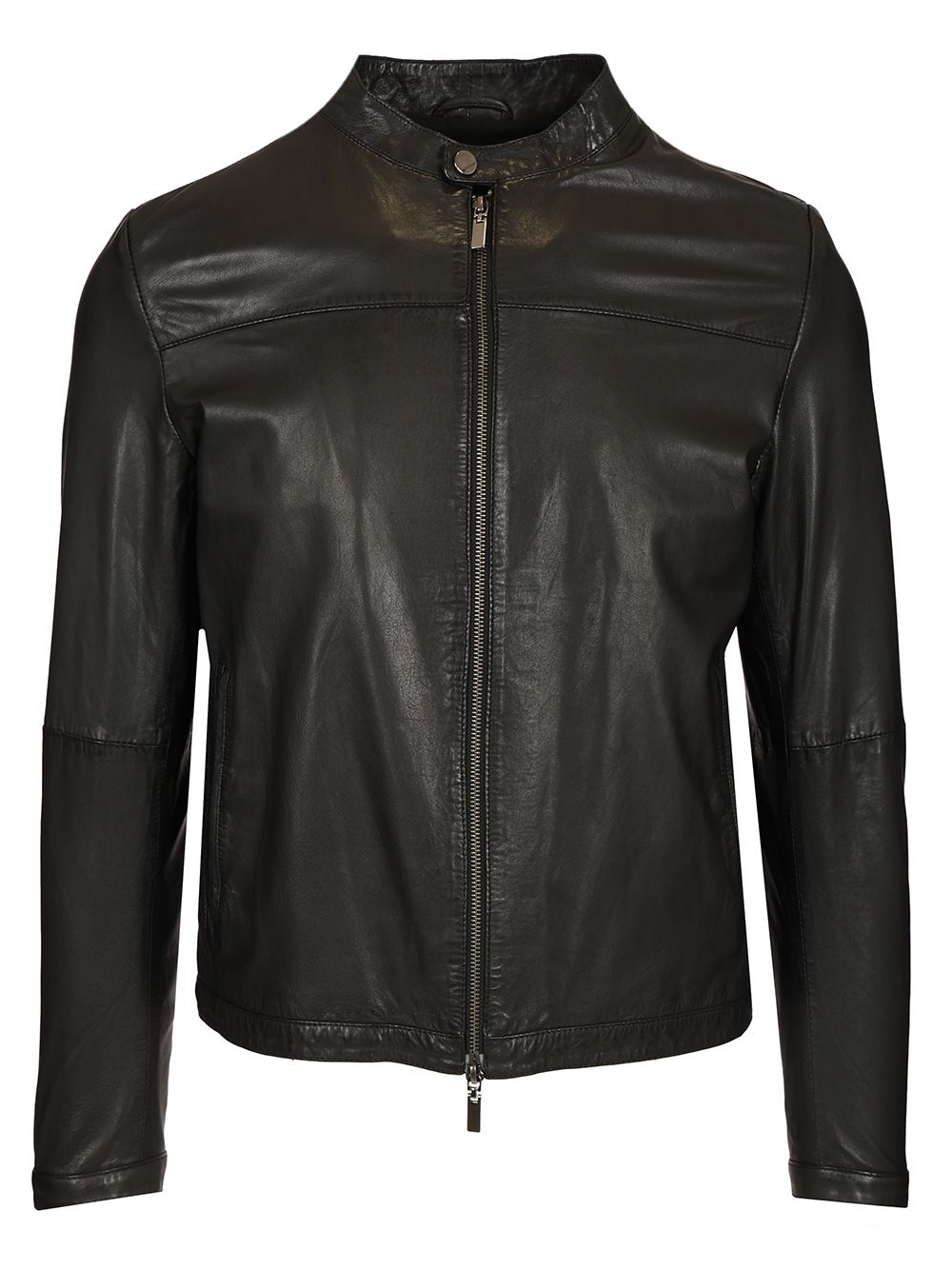 Al Duca D'Aosta Black Leather Biker Giacche - Nero | 9334fdc2f4d5a959dec67c9fdcea60671fe15b0f