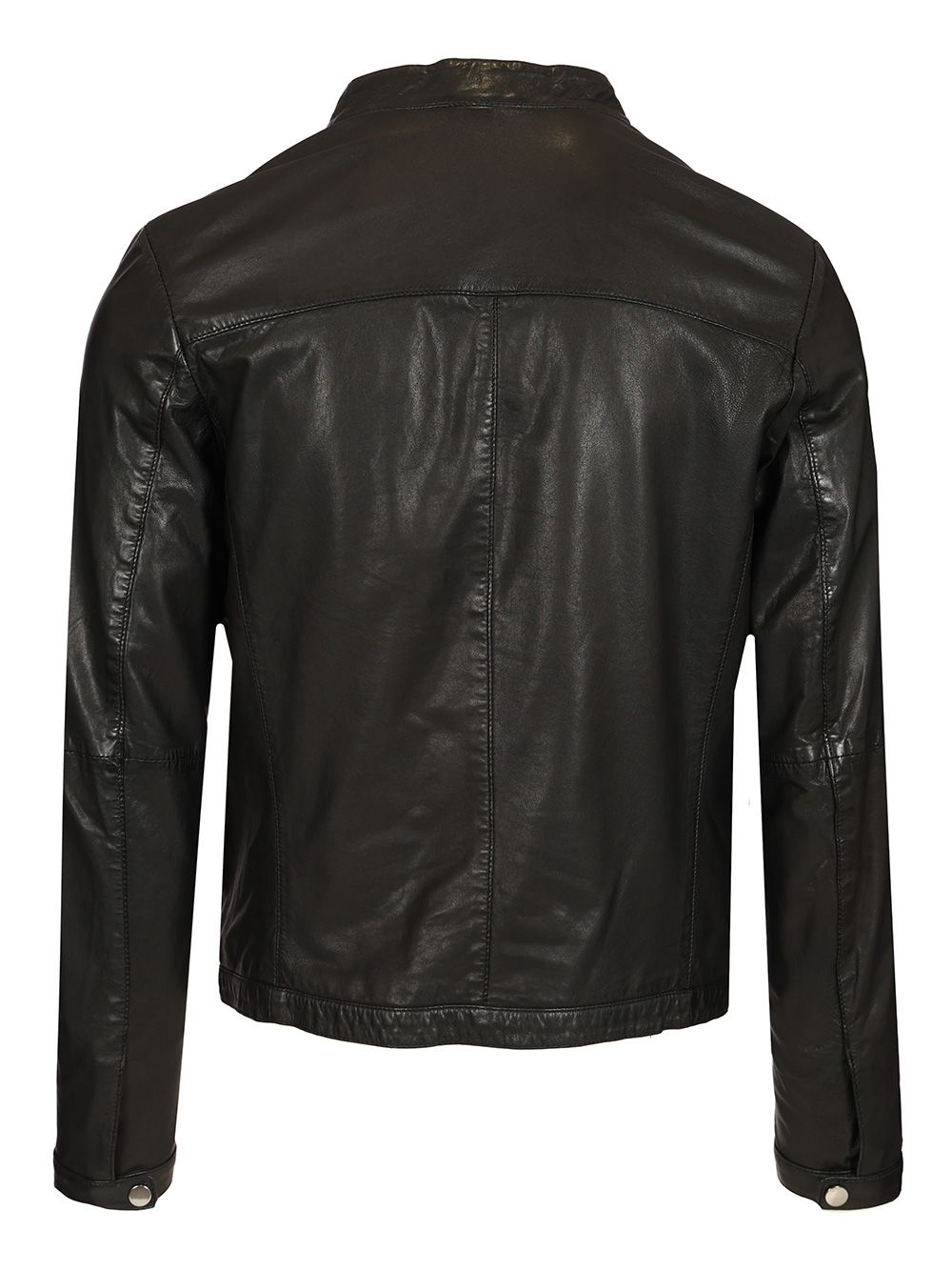 Al Duca D'Aosta Black Leather Biker Giacche - Nero | dcd6f691a01b5e6d2fcb4901b960f3728c69f886