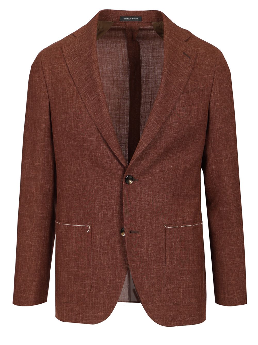Al Duca D'Aosta Melange Unlined Jacket Giacche - Marrone | 04aa20ca1af8cd4e0e8a86d49703ffd4709a51da