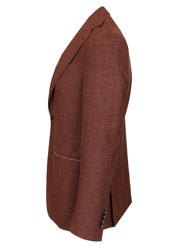 Al Duca D'Aosta Melange Unlined Jacket Giacche - Marrone | caeaa2a3abc3c363373f9eeda38cbbb893069e33