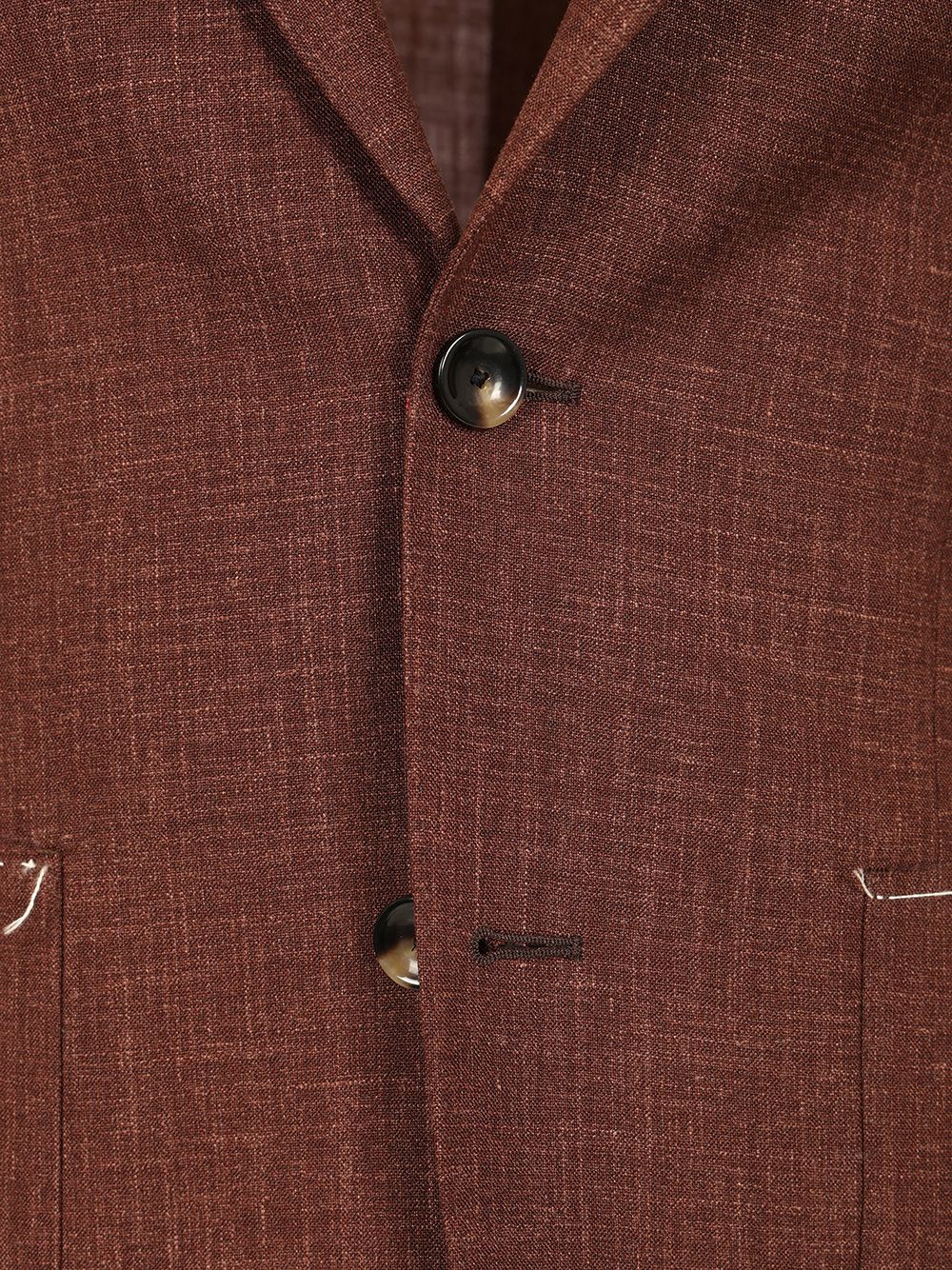 Al Duca D'Aosta Melange Unlined Jacket Giacche - Marrone | 90760875961e3be9aa26b0cd30511d64e1181676