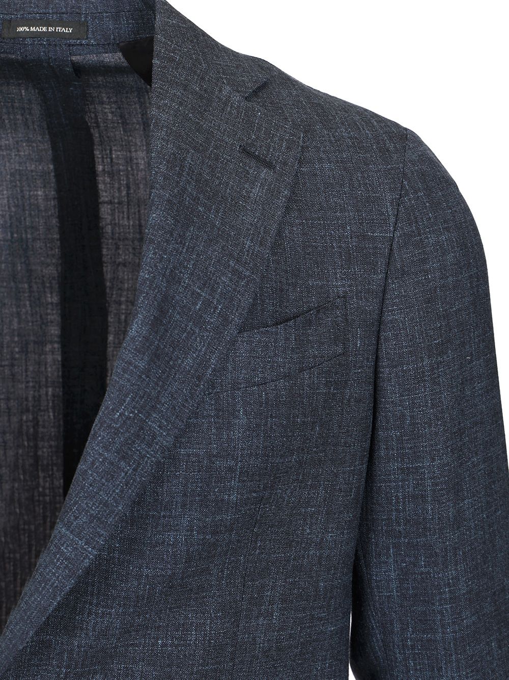 Al Duca D'Aosta Melange Unlined Jacket Giacche - Blu | 792c85722ef6b0407bfea784254e72d2166d6c6f