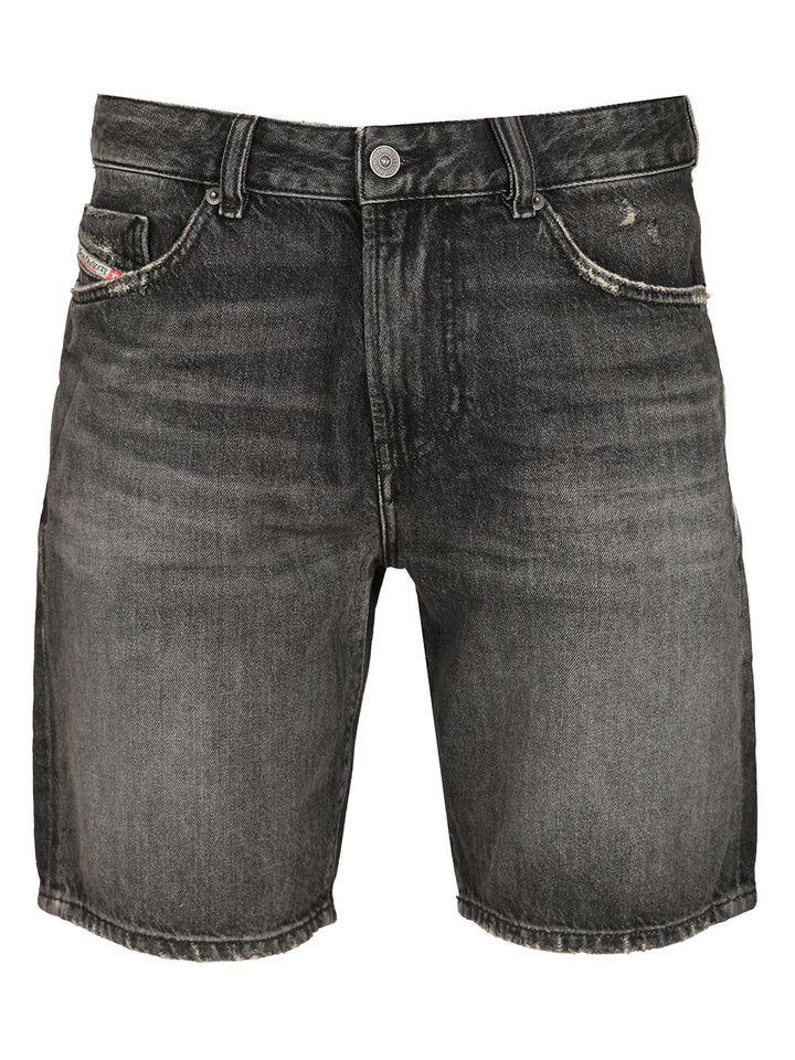Diesel D-Fin Trousers - Nero | 3bd7e61d17d0d8e7da135074a6f1c8bc3f7e99a3