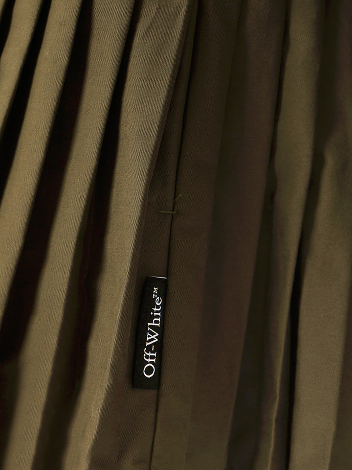 Off-White “Savana” Dress Abiti - Verde | 1963b2470bf4777b77d6f7135cadbae9271a2c01