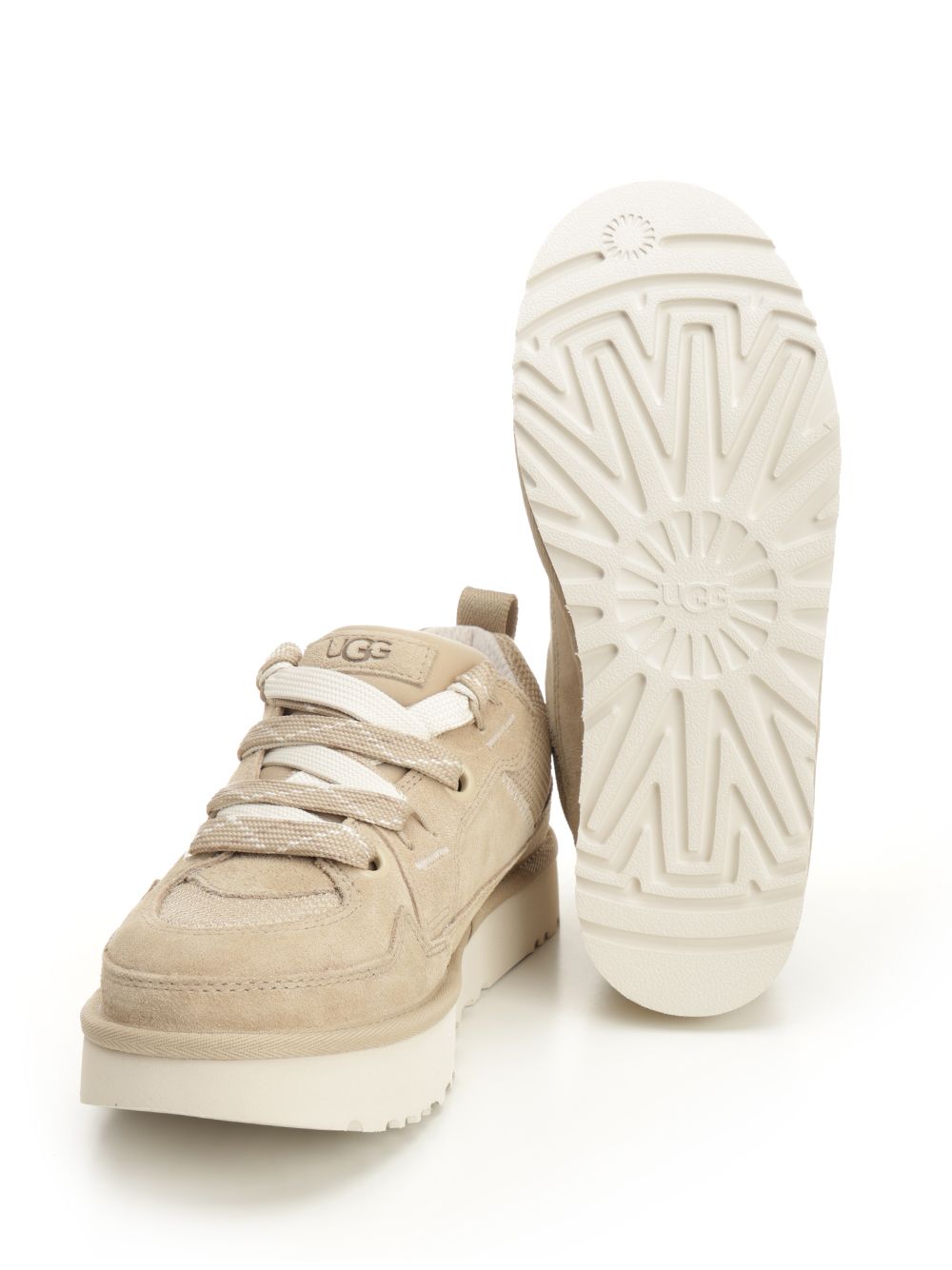 Ugg Lo Lowmel Sneakers - Beige | 4adb5789e7a6e877ab3039c2d10cc89d9775bebd