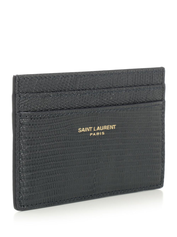 Saint Laurent Saint Laurent Paris Signature Card Holder Small leather goods - Nero | 81fe64fd263691babb369e6c3d3d66cdbc66d023