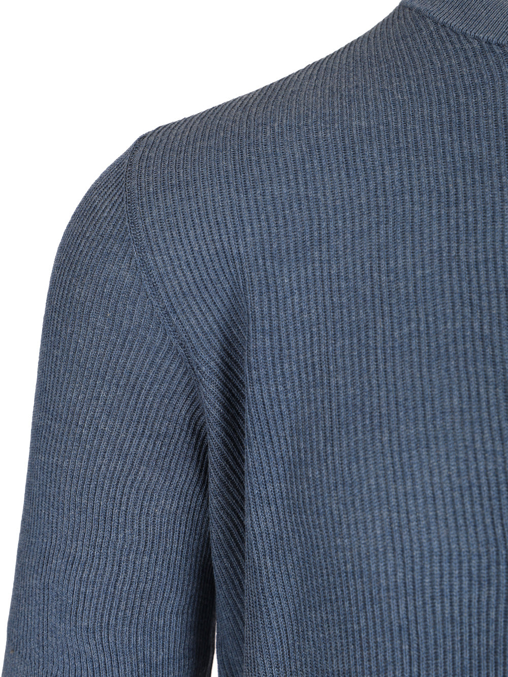 Mauro Ottaviani Ribbed T-Shirt - Blu | 804eba44bceb172c562d5dfba9934160b8c5ee05