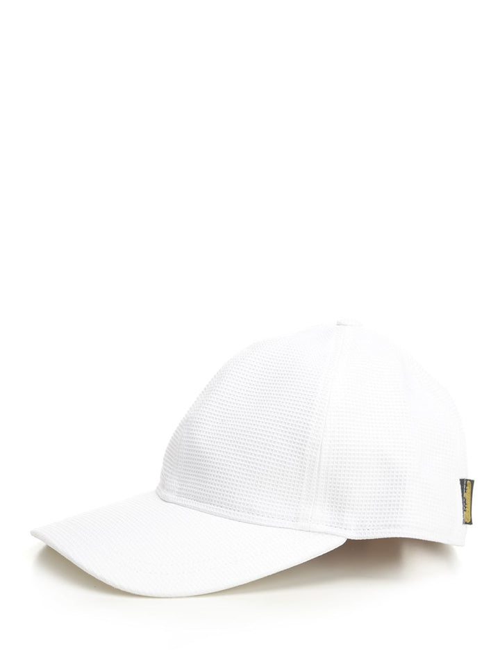 Borsalino Baseball Hat Cappelli - Bianco | 43aa50949a7014c8c4f07e72e276a7e0bb98bcfa