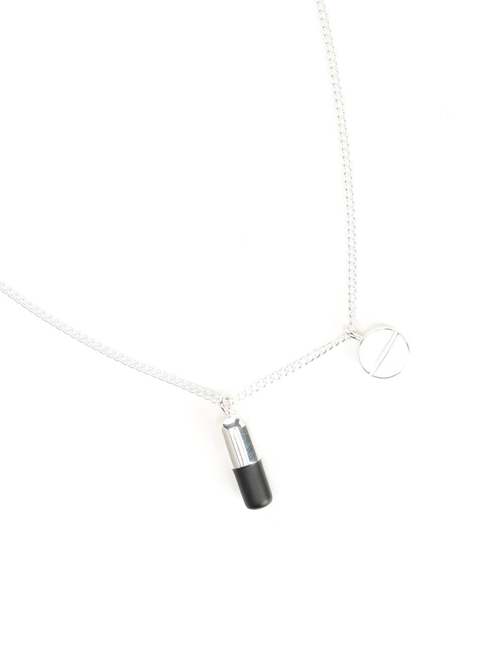 Ambush Pill Necklace Gioielli - Silver | d345f3997ff4bd4679e39c13854e6f3d5e209f8d