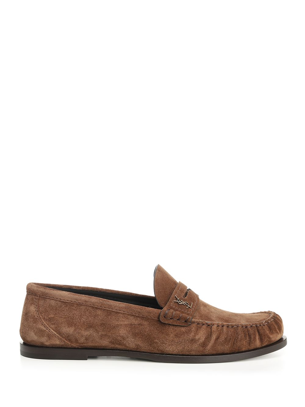 Saint Laurent Le Loafer Supple Scarpe basse - Marrone | 186174507131aecc3ea7554ee6c3c95766f63f0d