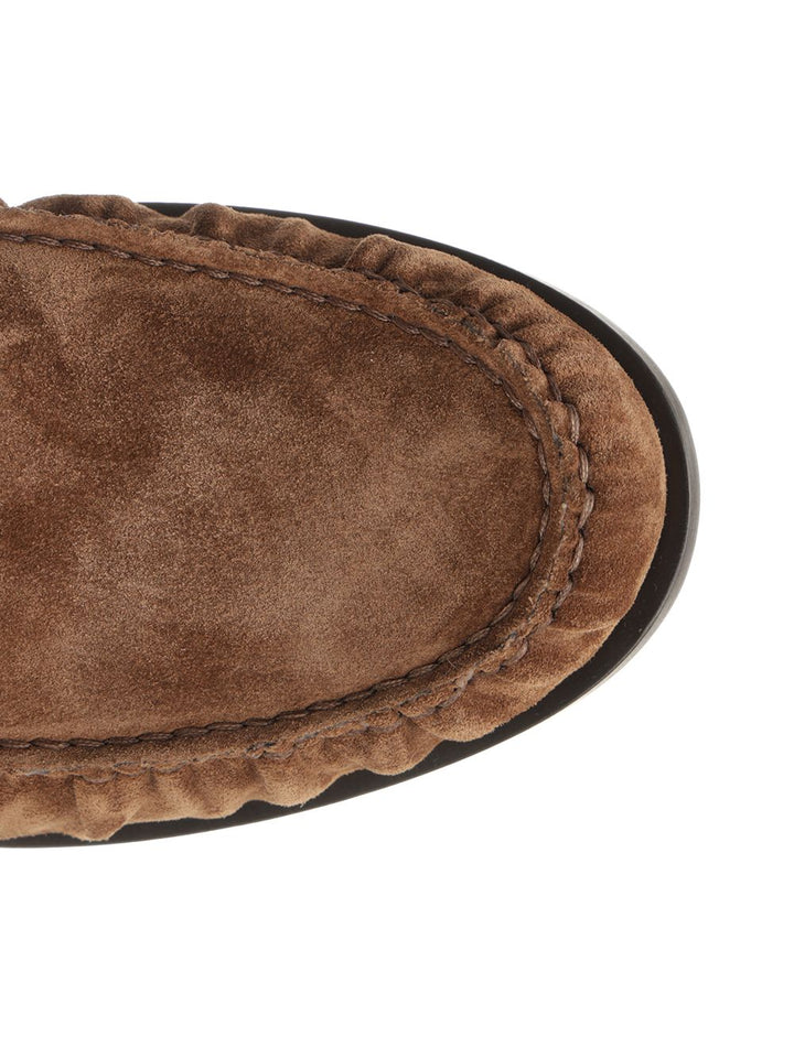 Saint Laurent Le Loafer Supple Scarpe basse - Marrone | 175e4b1311a5079728babaeb255f3c66ae50f3aa