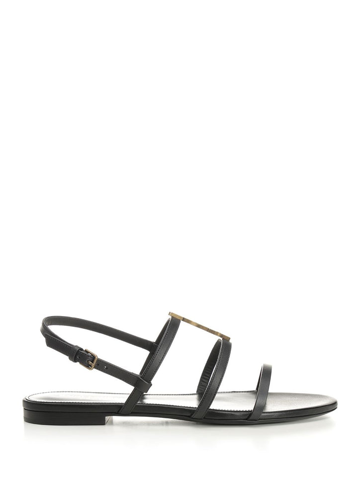 Saint Laurent New Cassandra Sandali - Nero | dacbd82f7afb652edcf5154792a365dbb89d8294