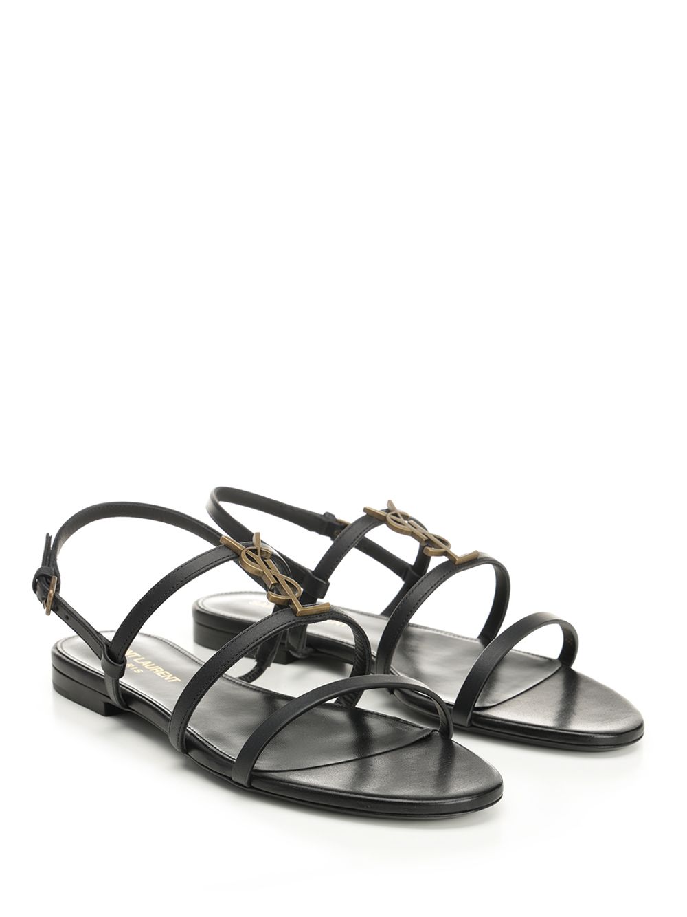 Saint Laurent New Cassandra Sandali - Nero | 982bcc652a8262542e3d7a06bc7a3ba261ef79c2