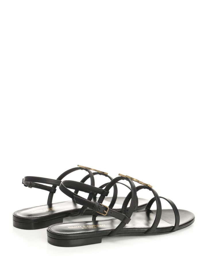 Saint Laurent New Cassandra Sandali - Nero | 36c8b7e0db3be36f98c8755063e5397bbeda29be