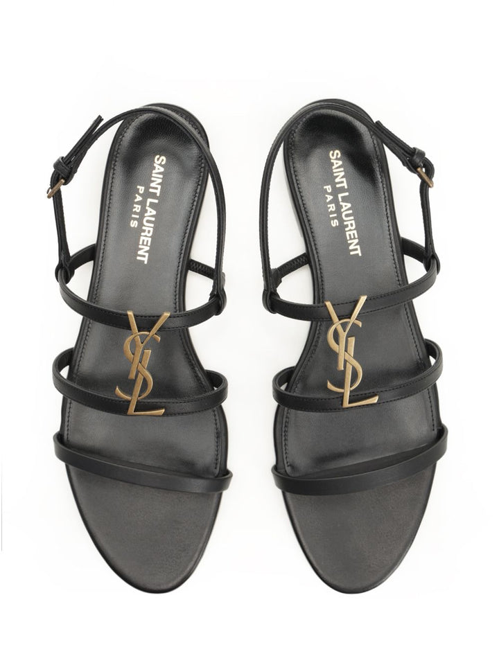 Saint Laurent New Cassandra Sandali - Nero | 810a609c7d91bea2dab1213b92f59740d5d92db8