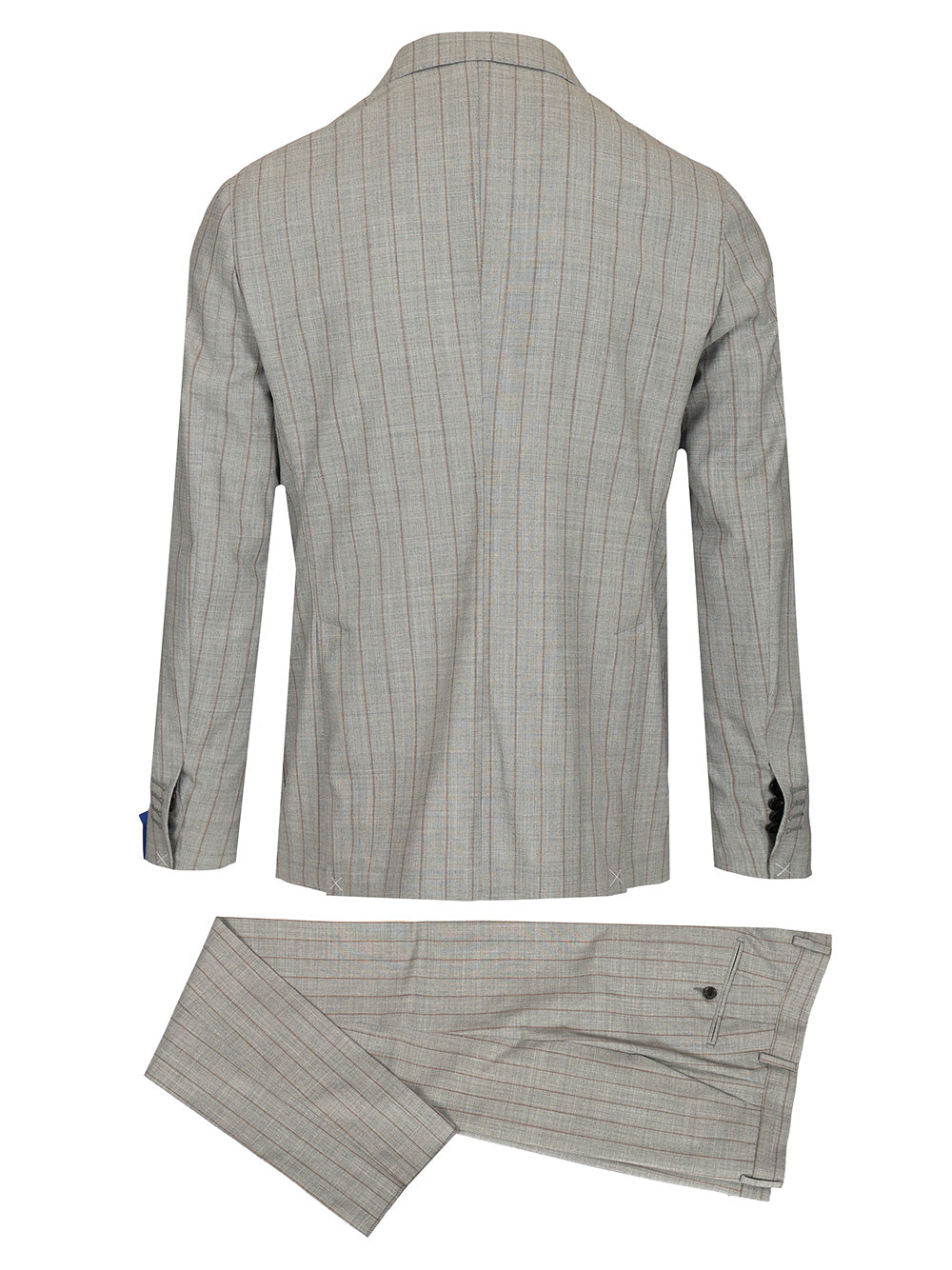 Guarinucci Double-Breasted Pinstriped Suit Abiti - Grey | 9fc9f1ce77eaf27849905e1e7bc3a5215dcbe888
