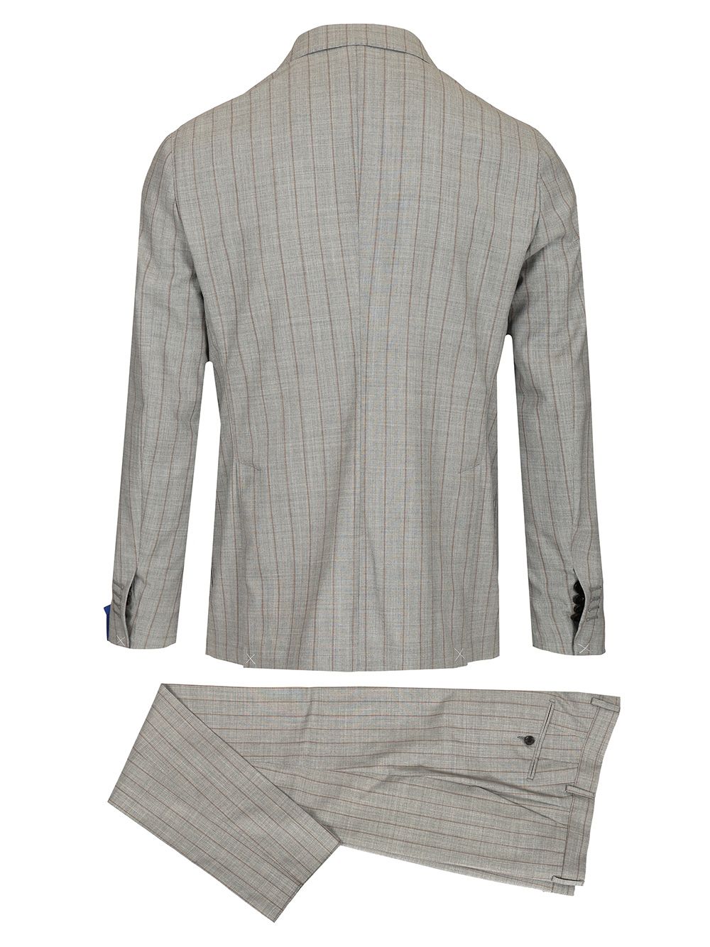 Guarinucci Double-Breasted Pinstriped Suit Abiti - Grey | 521867756754c1bd46ff5a34639df8cb132e2b83