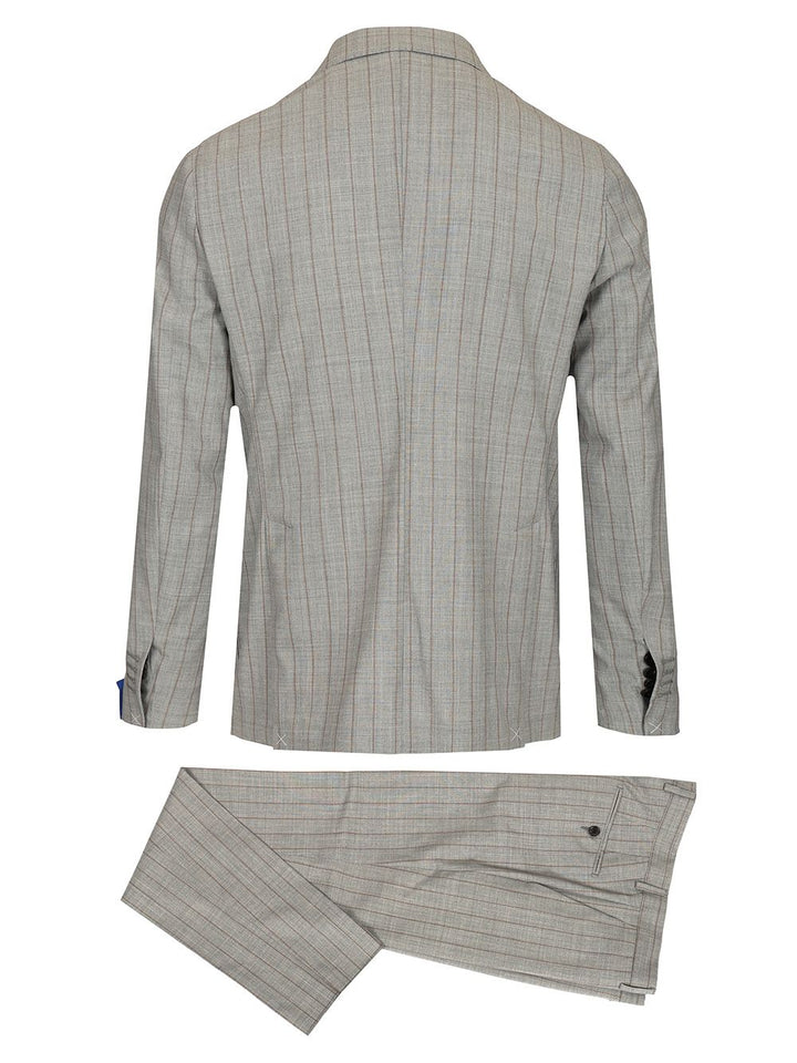 Guarinucci Double-Breasted Pinstriped Suit Abiti - Grey | 521867756754c1bd46ff5a34639df8cb132e2b83