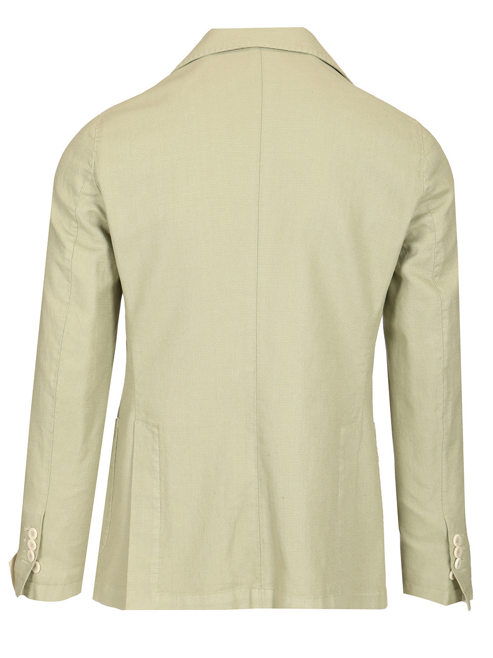 Guarinucci Cotton Linen Blazer Giacche - Verde | 5ef81023cd41759aeceb4f9b644272490be33e98