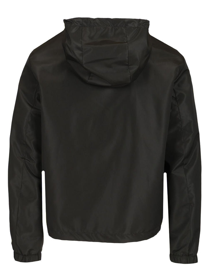 Fendi Blouson In Black Technical Fabric Giacche - Nero | 2eb7a99defb6b952a51681f634533a1f8fc1462a