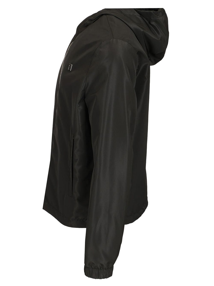 Fendi Blouson In Black Technical Fabric Giacche - Nero | 581405fabb5e780e8818456242184072f8426ac3