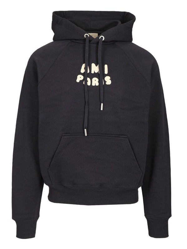 Ami Paris Sweatshirts Blu
