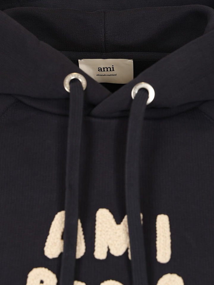 Ami Ami Paris Sweatshirts - Blu | b7743e203b9fae7faafee2ff4c80adbe46ab8d52