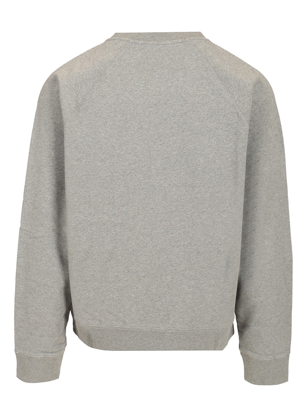 Maison KitsunÉ Oversized Sweatshirt With Embroidered Signature Sweatshirts - Grey | 879e09e3a60b9803ba6d2ec8e5dd56414c130e4b