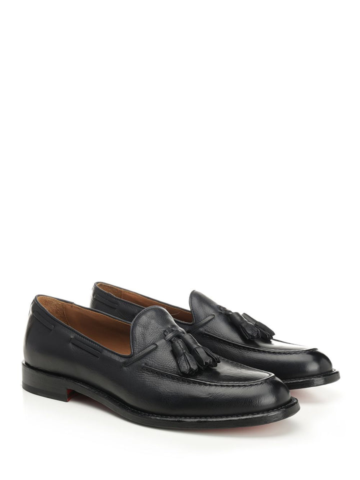 Corvari Blue Leather Mocassin Mocassini - Blu | 453a670ccd02476b15873db967719392e5e689dc