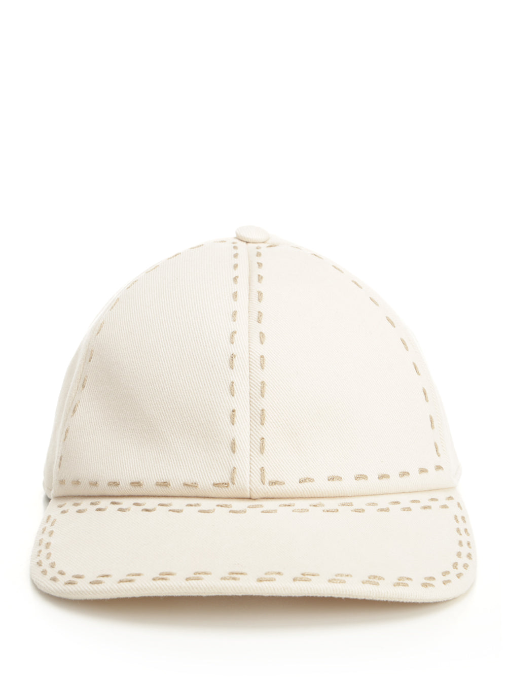 Fendi Cotton Hat Cappelli - Beige | e539b968940404bbc83afdb5d2da58e693e4ba1e