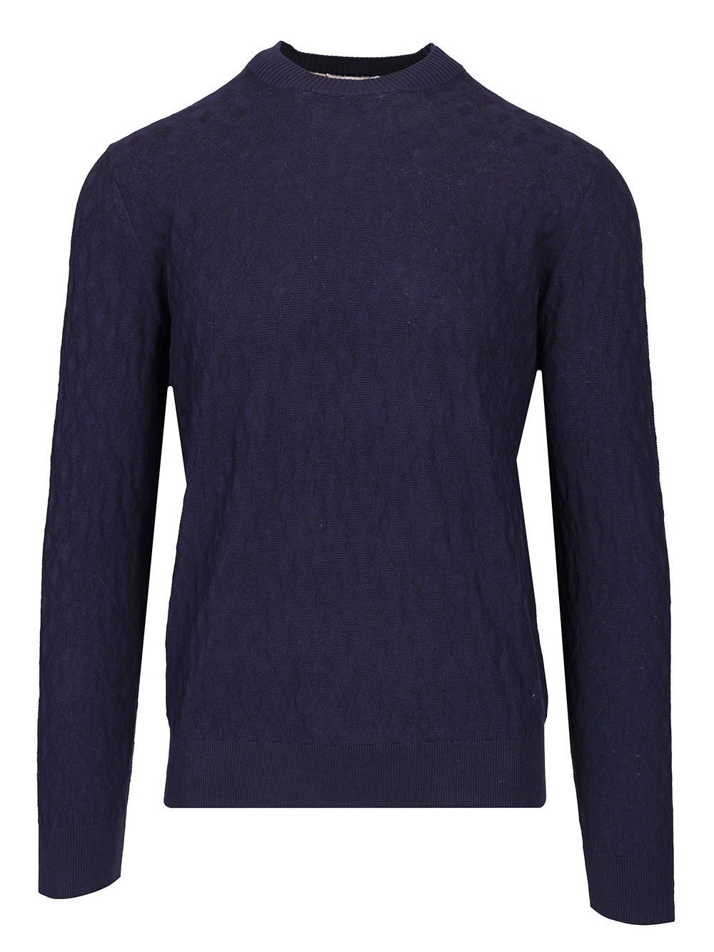 Ballantyne Cotton And Cashmere Sweater Knitwear - Blu | 526e8f914d6a6476dc13e7da7b53527f95588c30