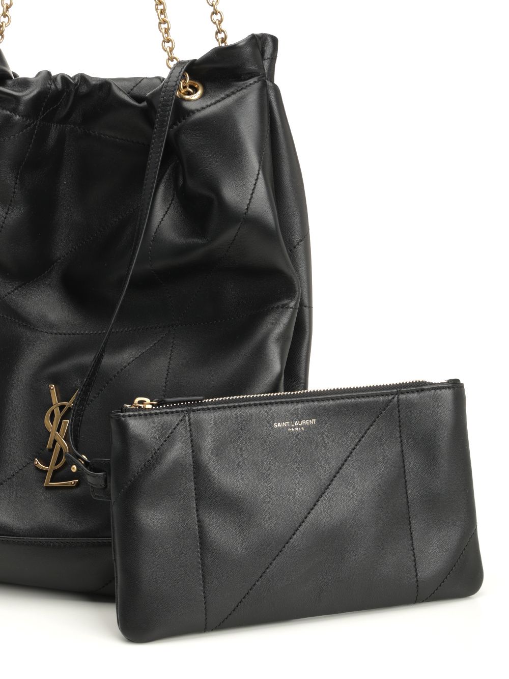 Saint Laurent Jamie Shoulder Bags - Nero | 302a902c38a2a95f96893b59619a956dc57db56e