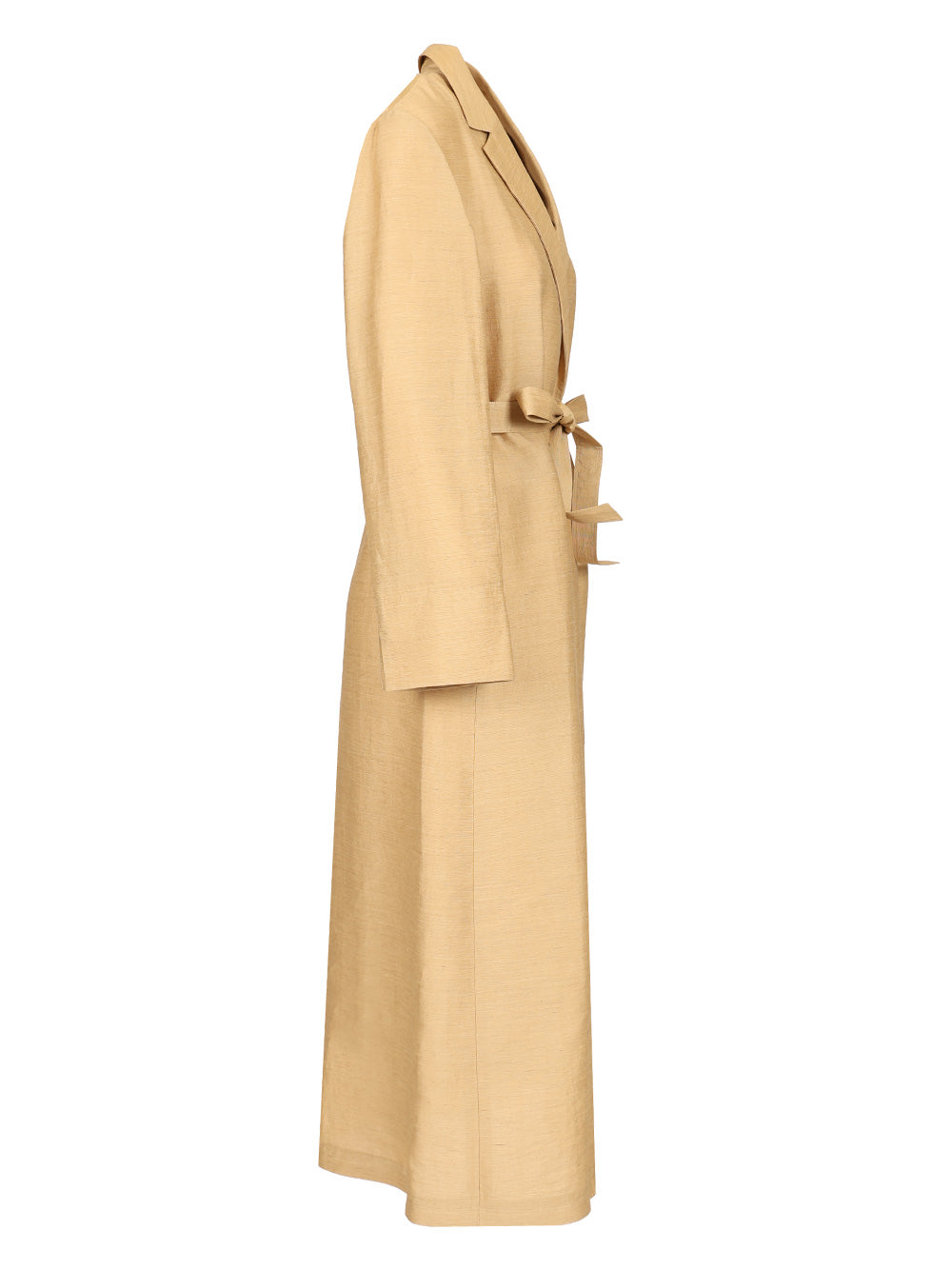 Max Mara Linen And Silk Canvas Overcoat Coats - Oro | cdc10ed5bcc2163ce8c3a87036eaf772b6203630