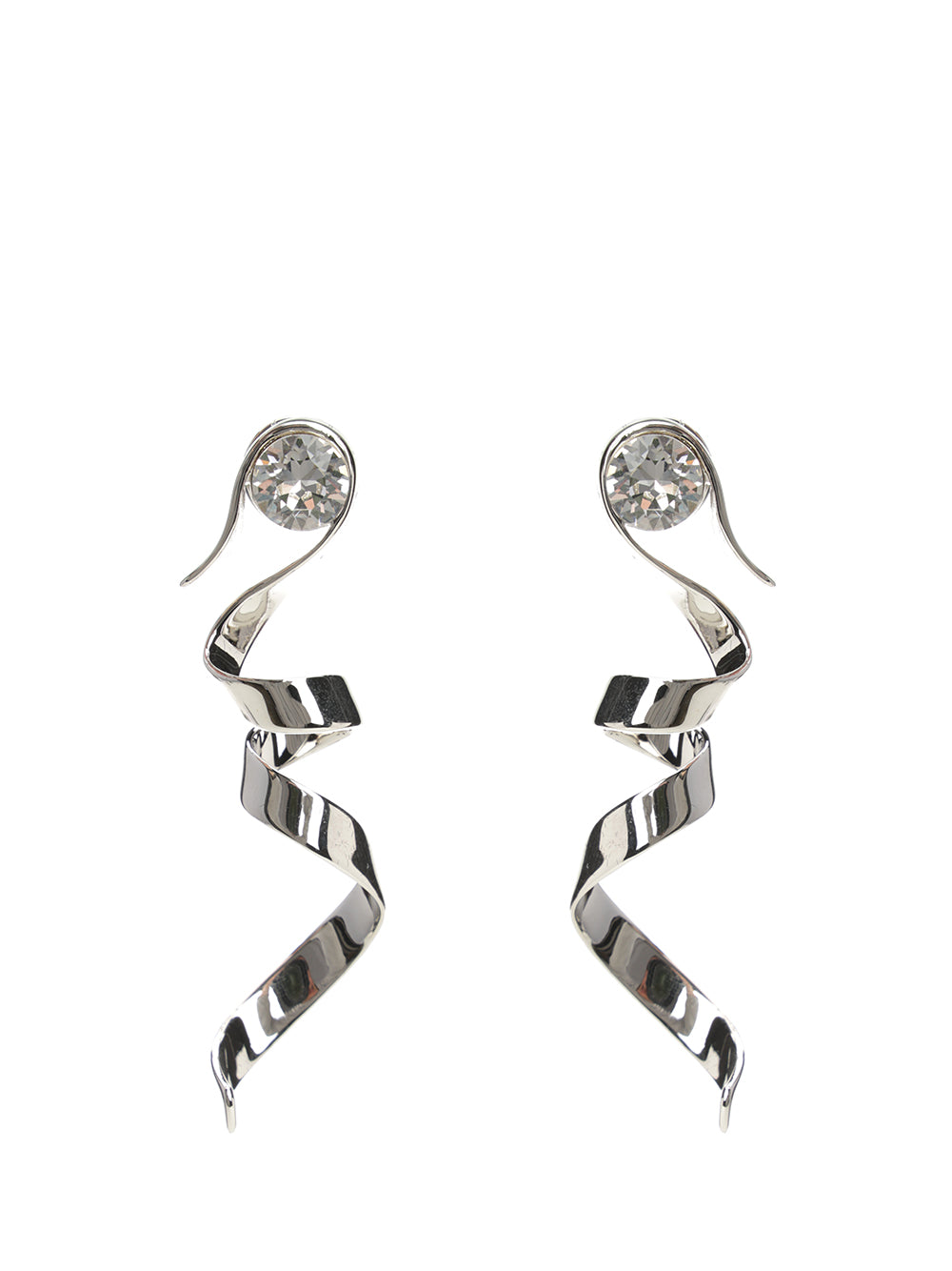 Dries Van Noten Spiral Earrings Gioielli - Silver | be815244c91538857ae15dbfa754221969e11f72