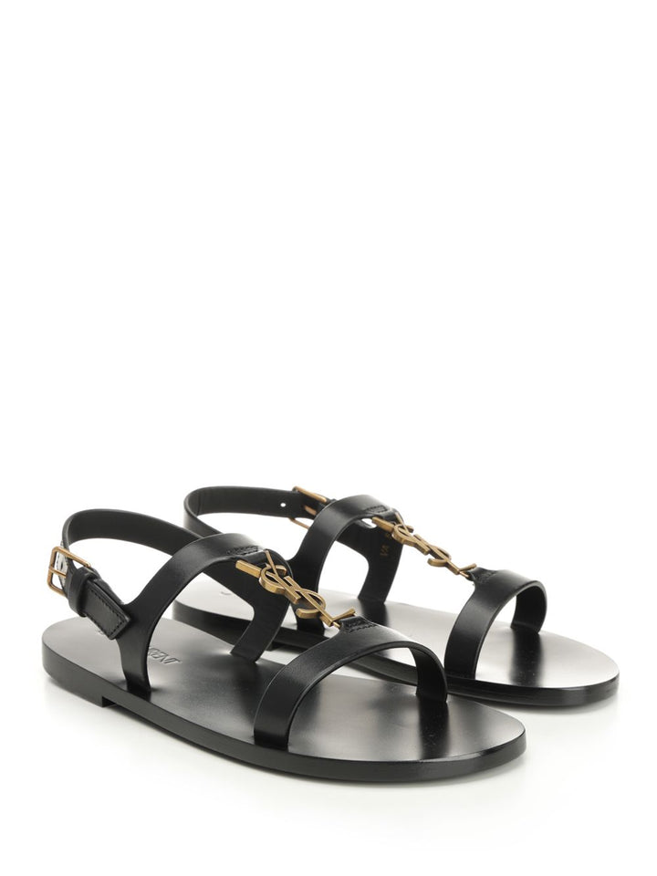 Saint Laurent Cassandra Sandali - Nero | 5513436b7edbdb069f18bb8dab20d3e7f4f5efbf