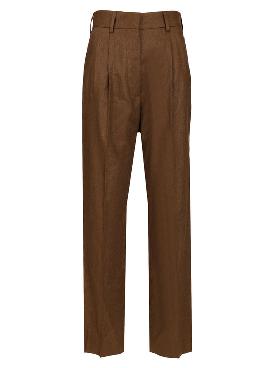 Renard Fox Trousers Marrone